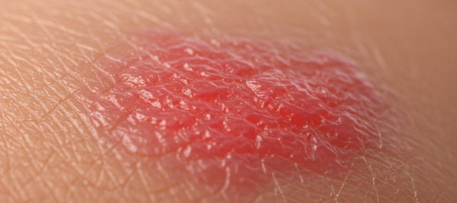 Deniz anası sokması belirtilerinin başında kaşıntı ve kızarıklık gelir. 