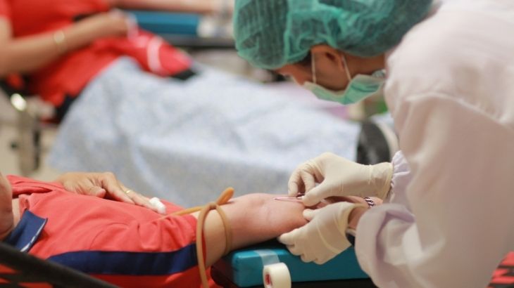 Kan alma sonrasında kolda hafif morarma olması normaldir.