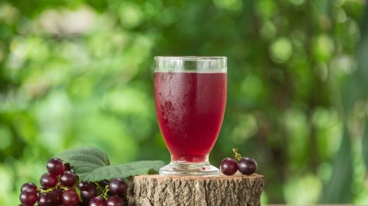 Üzüm suyu hem lezzetli hem de sağlıklı bir içecektir. 