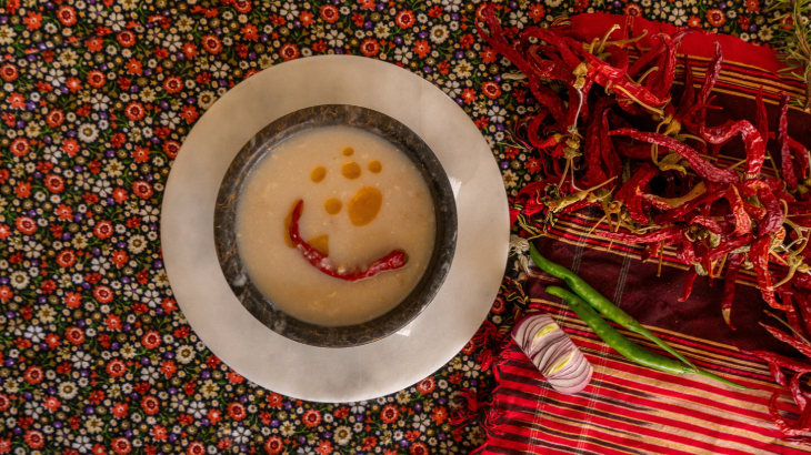 sıcak ayran aşı çorbası